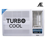 Haier 1 Ton 3 Star Fix Speed Side Flow Window AC (Copper, Turbo Mode, Anti Bacterial Filter, Cools at 54°C Temp, Long Air Throw - HWU12F-AOW3BN-FS,White)