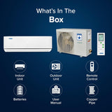 Blue Star 2 Ton 3 Star, New Star Rated, Smart Inverter Split AC (Copper,4-Way Swing, DigiQ Hepta Sensor, Blue Fins,Turbo Cool, Self Clean Technology (IA322DXU, White)