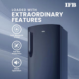 IFB Smart Choice 187L 2 Star Direct-Cool Single Door Refrigerator (IFBDC-2132NCSE, Blue) Extraordinary Storage with Humidity Controller