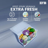 IFB 206L 5 Star Direct Cool Single Door Refrigerator (IFBDC-2325DBSE, Brush Grey, Advanced Inverter Compressor, Extraordinary Storage with Humidity Controller)
