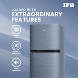 IFB 241L 3 Star Frost Free Advanced Inverter Double Door Refrigerator (Eco Cool IFBFF-2913DBSE, Brush Grey, 7 in 1 Multi Mode with 360 Degree Cooling)