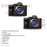 Sony Alpha 7 IV Full-Frame Hybrid Camera ILCE-7M4 | 33MP Mirrorless Camera, 10 FPS, 4K 60p, 10-Bit 4:2:2