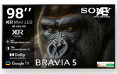 Sony 248 cm (98 inches) BRAVIA 5 Series 4K Ultra HD Smart Mini LED Google TV K-98XR55A