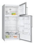 Bosch 641L, 1 Star, Frost Free Inverter Double Door Refrigerator, XXL Space, VitaFresh Plus Technology, Digital Display Panel (2026 Model, KDN86AID0I, Steel Finish)