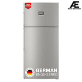 Bosch 641L, 1 Star, Frost Free Inverter Double Door Refrigerator, XXL Space, VitaFresh Plus Technology, Digital Display Panel (2026 Model, KDN86AID0I, Steel Finish)