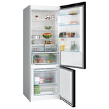 Bosch Series 4 508 L Free-Standing Fridge-Freezer with Bottom Freezer, Total No Frost, Brushed Black Steel Anti-Fingerprint (KGN56CX41I)
