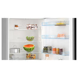 Bosch Series 4 508 L Free-Standing Fridge-Freezer with Bottom Freezer, Total No Frost, Brushed Black Steel Anti-Fingerprint (KGN56CX41I)