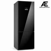 Bosch 508L 2 Star Inverter Frost Free Bottom Freezer Refrigerator (KGN56LB42I, Digital Display, Super Freeze, 80min Convert, Black Glass Door, VitaFresh, MultiAirflow, Home Connect)