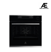Electrolux 72L 60cm Built-In Oven with 19 Functions, UltimateTaste 700, Glass, Black, KOCBP21XA
