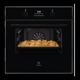 Electrolux 65L 60cm Built-In Oven with 9 Functions, UltimateTaste 500, Glass, Black, KOD3H50BK