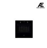 Electrolux 72L 60cm Built-In Oven with 5 Functions, UltimateTaste 500, Glass, Black, KOIGH00KA2