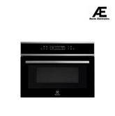 Electrolux 43L 45cm Built-In Oven with 17 Functions, UltimateTaste 500, Glass, Black, KVLBE00X