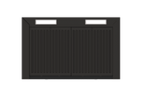 Faber Mars 60cm 1000m³/hr Heat Auto Clean Chimney | 2-Layer Baffle Filter | Touch & Gesture Control | Black Finish - Hood Mars TC BF BK IN 60 - T