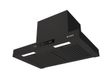Faber Mars 60cm 1000m³/hr Heat Auto Clean Chimney | 2-Layer Baffle Filter | Touch & Gesture Control | Black Finish - Hood Mars TC BF BK IN 60 - T
