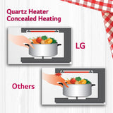 LG 21 L All In One Convection Microwave Oven (MC2146BL, Black), Free 1 Year Extended warranty