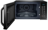 Samsung 28 L Convection Microwave Oven with SlimFry (MC28H5025VR/TL, Black Delight Red Pattern)