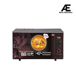 LG 28 L Convection Microwave Oven (MC2886BRUM, Black, 360° Motorised Rotisserie for Bar-be-queing, Diet Fry, Ghee in 12Mins, 251 Auto Cook Menu, Stainless steel cavity & Health Plus Menu)