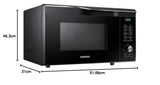 Samsung 28 L Convection Microwave Oven with SlimFry (MC28A6036QK/TL, Black)