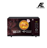 LG 32 L Convection Microwave Oven (MC3286BRUM, Black, 360° Motorised Rotisserie for Bar-be-queing, 301 Auto Cook Menu, Stainless steel cavity, Indian Cuisine, Tandoor Se, Steam Clean & Diet Fry)