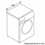 Siemens iQ500 7kg 1200 RPM Front Load Washing Machine | iQdrive Motor | varioSpeed | waveDrum | Large LED Touch Display - WM12J46SIN