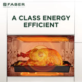 Faber 25 L Built-in Microwave Oven with Grill, 8 Auto Cook Menus & Electronic Push Button Control - MICROWAVE FBIMWO 25 SG