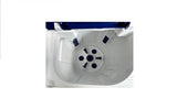 Voltas Beko 8.5 Kg Semi-Automatic Top Load Washing Machine, 5 Star Rating, Blue and White, WTT85UAA/BLSSWH5GFD