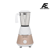 Faber Marvel 500W Blender Mixer Grinder, || Low-Noise, up to 18000 RPM Speed || 1 Year Comprehensive Warranty (FMG Marvel 500W 3J PW) Peach White