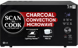 LG 28 L Wi-Fi Enabled Charcoal Convection Healthy Microwave Oven (MJEN286UFW, Black, Diet Fry)