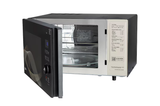 LG 28 L Convertible Microwave Oven with Air Fry, Charcoal Lighting Heater™, 331 Auto Cook Menu Powered by Thinq, Black,MJEN286UHWF