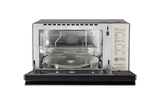 LG 32 L Convertible Microwave Oven with Air Fry, Charcoal Lighting Heater™, 431 Auto Cook Menu Powered by Thinq, Black