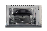LG 32 L Convertible Microwave Oven with Air Fry, Charcoal Lighting Heater™, 431 Auto Cook Menu Powered by Thinq, Black