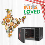 LG 20 L Solo Microwave Oven (MS2043BR, Black, With i-wave Technology & Anti-Bacterial Cavity)