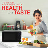 LG 30 L Solo Microwave Oven (MS3032BK, Black, 44 Auto Cook Menu, Steam Clean, Anti-bacterial cavity)
