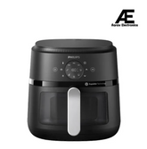 PHILIPS NA221/00 4.2L 1500 Watt Digital Air Fryer with Rapid Air Technology (Black) -NA221/00