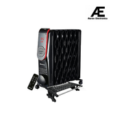 Havells 13 Fin 2500W Oil Filled Radiator Heater (GHROFBNK250) | Digital OFR, Room Heater, Black (Open Box / Without Box)