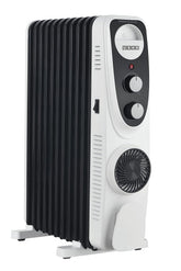 USHA 4213 FU PTC U Shaped 13 Fin Oil Filled Radiator Room Heater (Black),2400 Watts