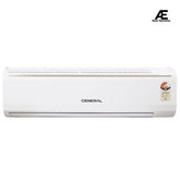 O General 2 Ton 2 Star Fixed Speed Hot & Cold Split AC ASGA24NMWA-B with 100% Copper Condenser, R32 Refrigerant, Heavy-Duty Rotary Compressor & 52°C Cooling
