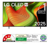 LG OLED AI 139cm (55) TV (B5), α8 Gen2 AI Processor 4K, 20W Audio, Dolby Vision & Atmos, 120Hz Refresh Rate (2025 Model)