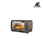 USHA Oven Toaster Griller (OTG) 20 L,Rotisserie,Bake, Grill, Roast, Toast,Upper & Lower Heating,Cool Touch Handle,Customised Time & Temperature Control,Easy To Clean,2 Year Warranty, Black, 1380 Watts