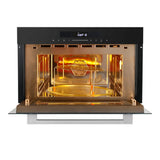 Faber 34 L Built-in Microwave Oven with Grill & Convection, 10 Auto Cook Menus & Touch Control - MICROWAVE FBIMWO 34 CGS BK