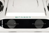 Faber 2 Burner Gas Cooktop with Brass Burners, Manual Ignition & Stainless Steel Finish – HOB COOKTOP CRYSTAL 2BB SS