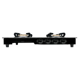 Faber 4 Burner Gas Cooktop with Brass Burners, Manual Ignition & Tempered Black Glass – HOB COOKTOP MAGIC 4BB BK