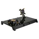 Faber Genius 75cm 2 Burner Cooktop | Brass Burners | Manual Ignition | 8mm Toughened Glass | Lift & Lock Burner Design - Hob Cooktop Genius 752 BK
