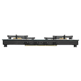 Faber 4 Burner Gas Cooktop with Brass Burners, Non-Auto Ignition & MS Powder-Coated Finish – COOKTOP REMO XL 4BB