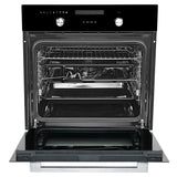 Faber 82 L Built-in Electric Oven with 10 Cooking Functions, 3D Hot Air Circulation & Anti-Scalding Cold Door - FBIO 82L 10F BK with ART