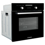Faber 82 L Built-in Electric Oven with 10 Cooking Functions, 3D Hot Air Circulation & Anti-Scalding Cold Door - FBIO 82L 10F BK with ART