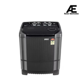 LG 8Kg Semi Automatic Washing Machine, Roller Jet Pulsator + Soak, Middle Black, 5 Star(P8015SKAZ)