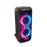 JBL PartyBox 710 Bluetooth Party Speaker with Dynamic Music Synced Flashing Club Pattern Lightshow, Pro Sound, Splashproof, PartyBox App Personalisation,Guitar and Mic Input(800 Watt RMS, Black) (Open Box / Without Box)