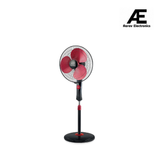 USHA Maxx Air Ultra Pedestal Fan | 400MM Sweep Size | 1350 RPM | Aerodynamic Blade Design for High Air Delivery | Anti - Rust Protection | 100% Copper Motor | Maroon