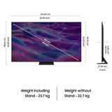 Samsung 163 cm (65 inches) 4K Ultra HD Mini-LED Neo-QLED Smart TV QA65QN80HAULXL (Titan Black)